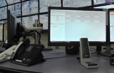 Radio Service administered CCTV/ two-way radio control room for Shopwatch scheme