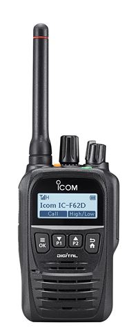 IC-F52D/F62D Bluetooth Digital Two Way Radio Series